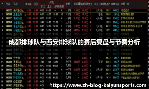 成都排球队与西安排球队的赛后复盘与节奏分析